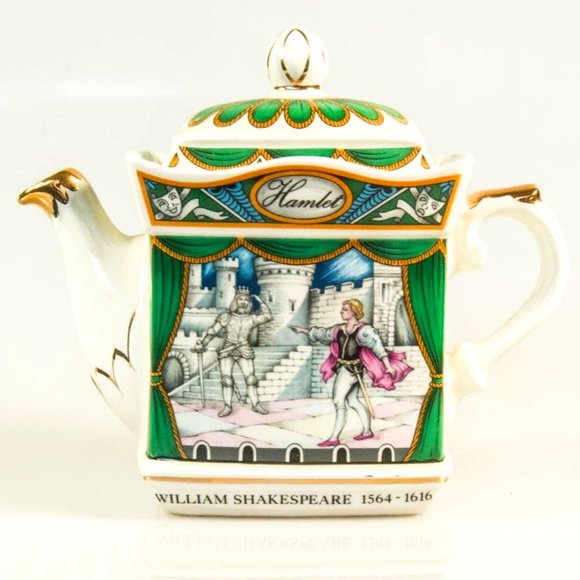 Sadler Vintage "Hamlet by Shakespeare" Ceramic Teapot - Picture 3 of 9